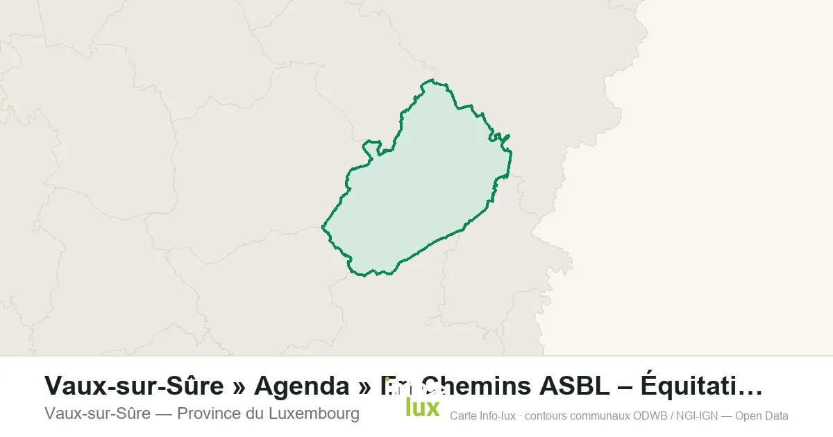 Vaux-sur-Sûre » Agenda » En Chemins ASBL – Équitation