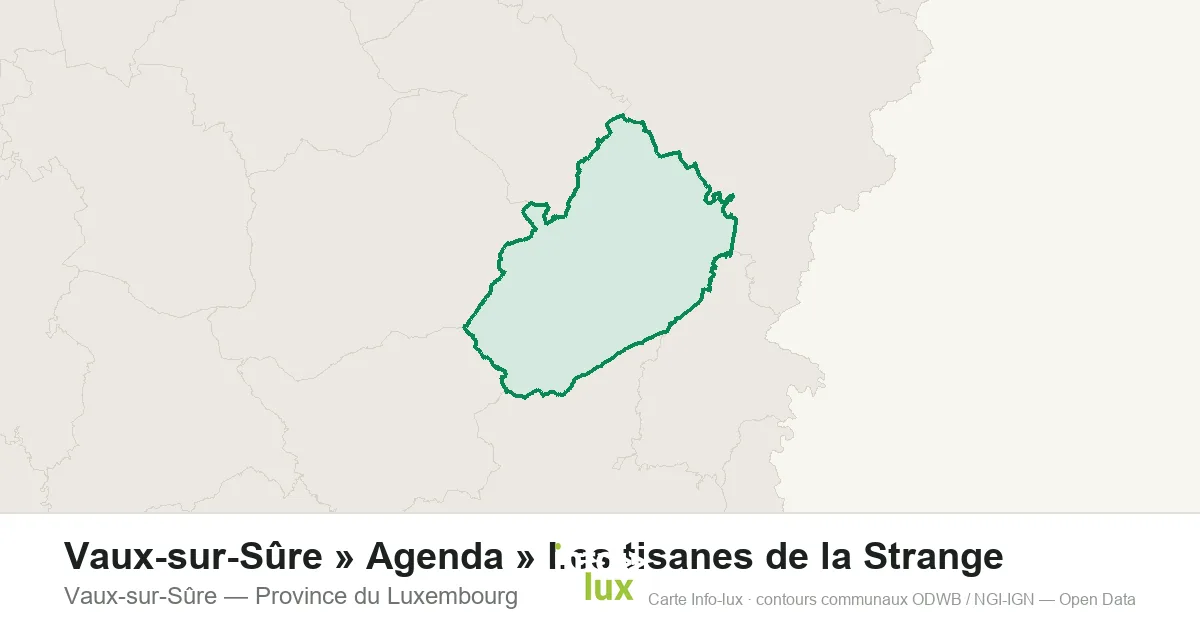 Vaux-sur-Sûre » Agenda » Les tisanes de la Strange