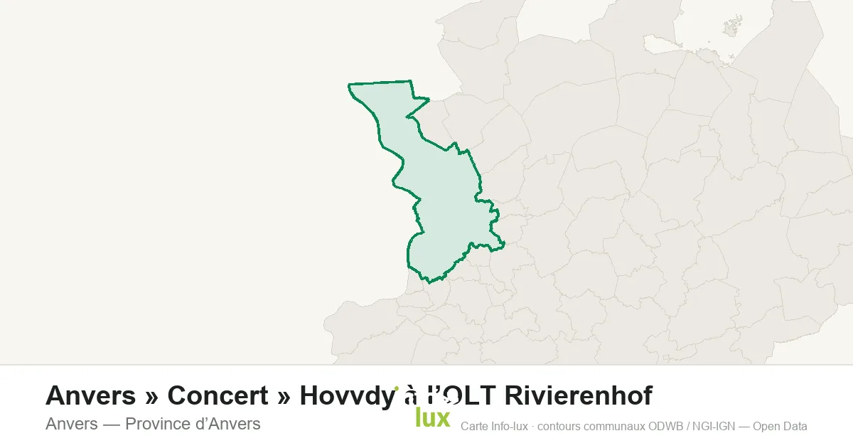 Anvers » Concert » Hovvdy à l’OLT Rivierenhof