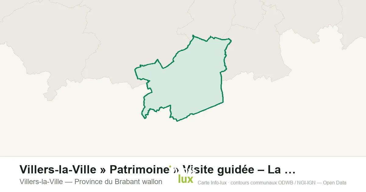 Villers-la-Ville » Patrimoine » Visite guidée – La micro-brasserie de l’Abbaye de Villers 2026