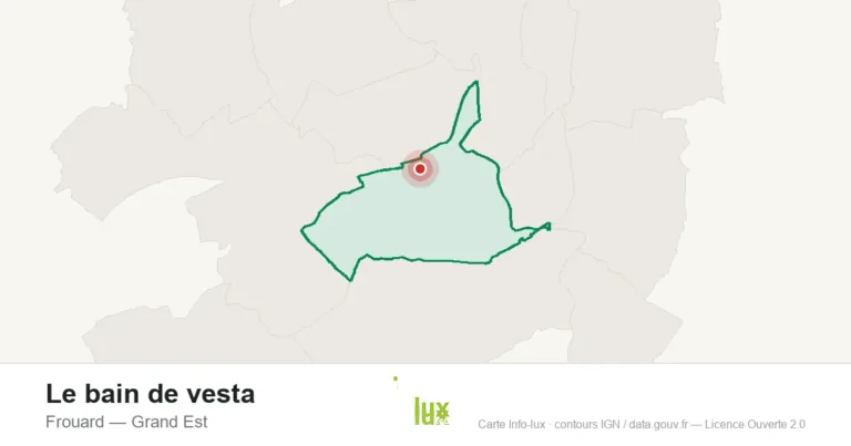 Le bain de vesta à Frouard