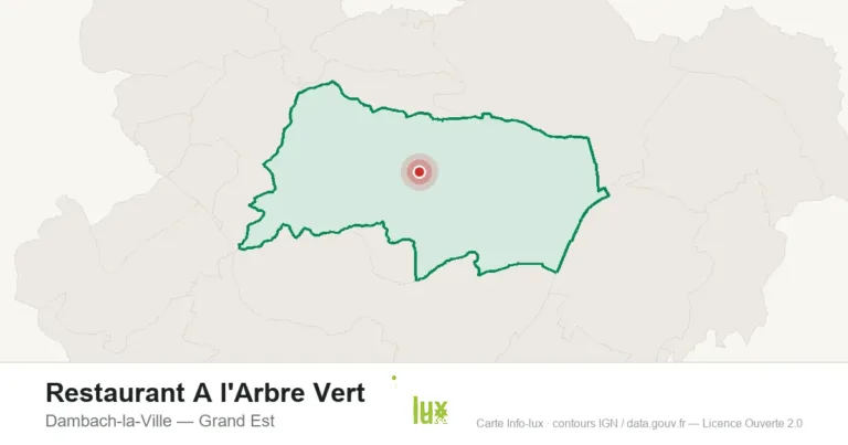 Restaurant A l’Arbre Vert à Dambach-la-Ville