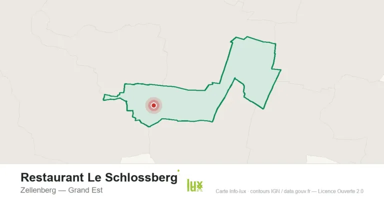 Restaurant Le Schlossberg à Zellenberg