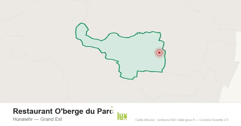 Carte de localisation : Restaurant O'berge du Parc à Hunawihr