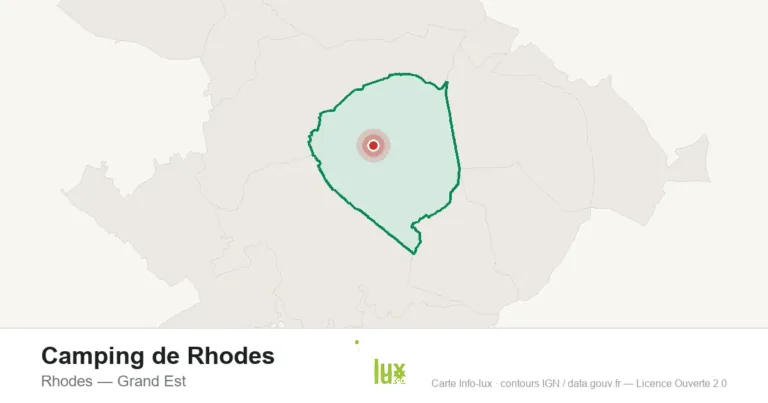 Camping de Rhodes à Rhodes