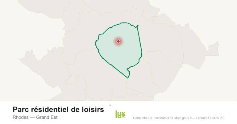 Parc résidentiel de loisirs à Rhodes