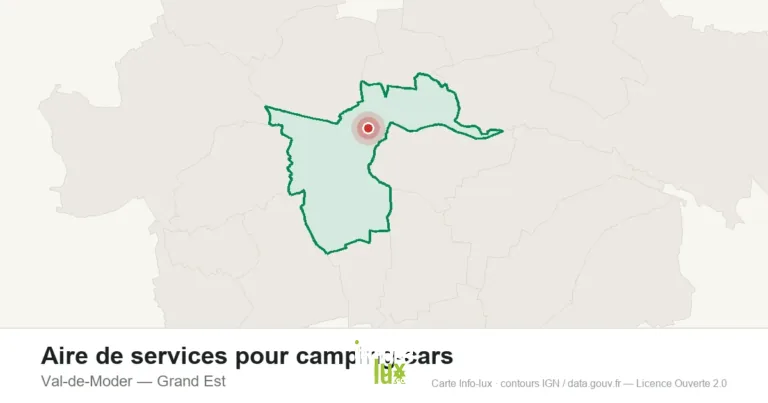 Aire de services pour camping-cars à Val-de-Moder