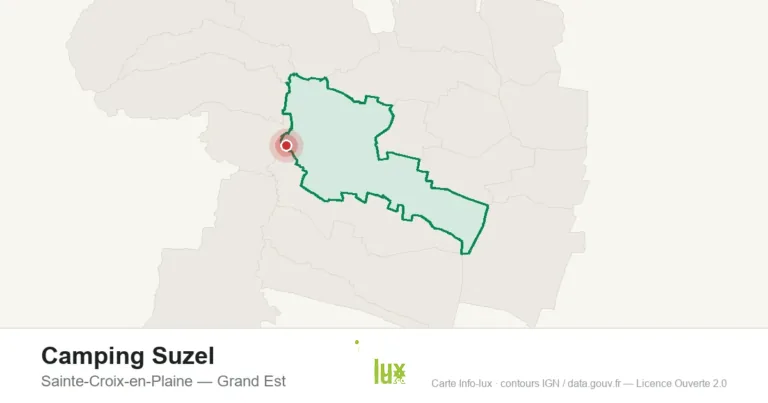 Camping Suzel à Sainte-Croix-en-Plaine