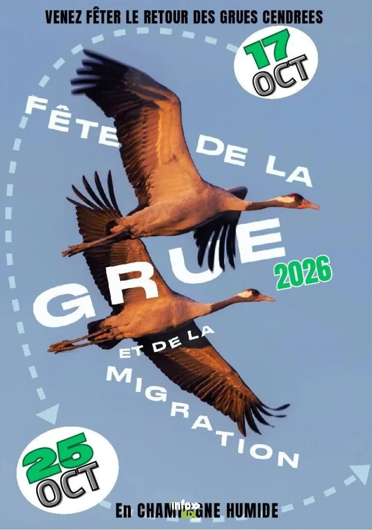 Giffaumont-Champaubert > Fête & Folklore > 19ème édition de la Fête de la Grue et de la Migration