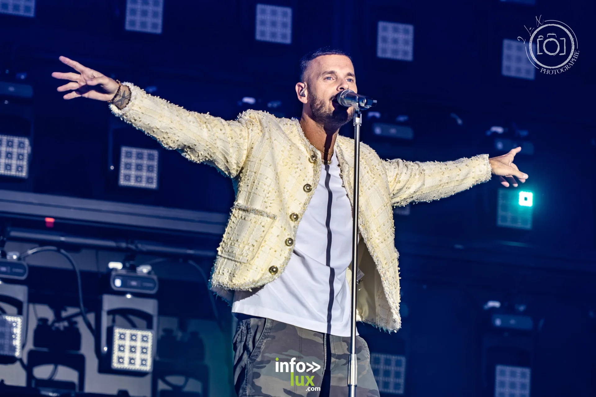 M. Pokora et ses danseurs à Foire en Scène 2026