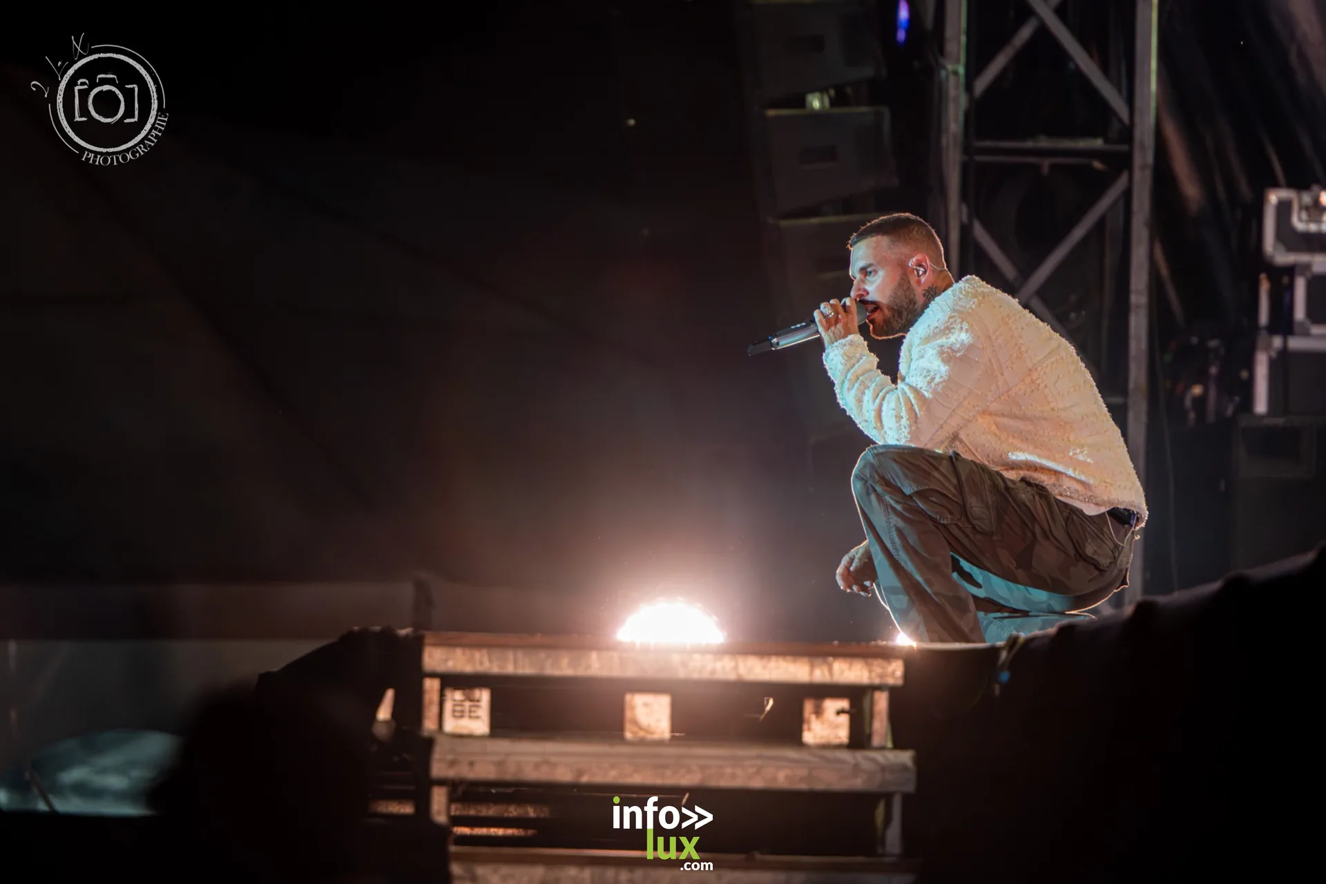 Final du concert de M. Pokora à la Foire de Châlons