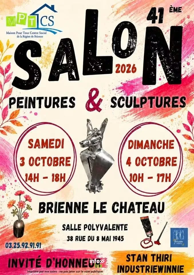Brienne-le-Château > Marché > 41ème salon de peintures et sculptures