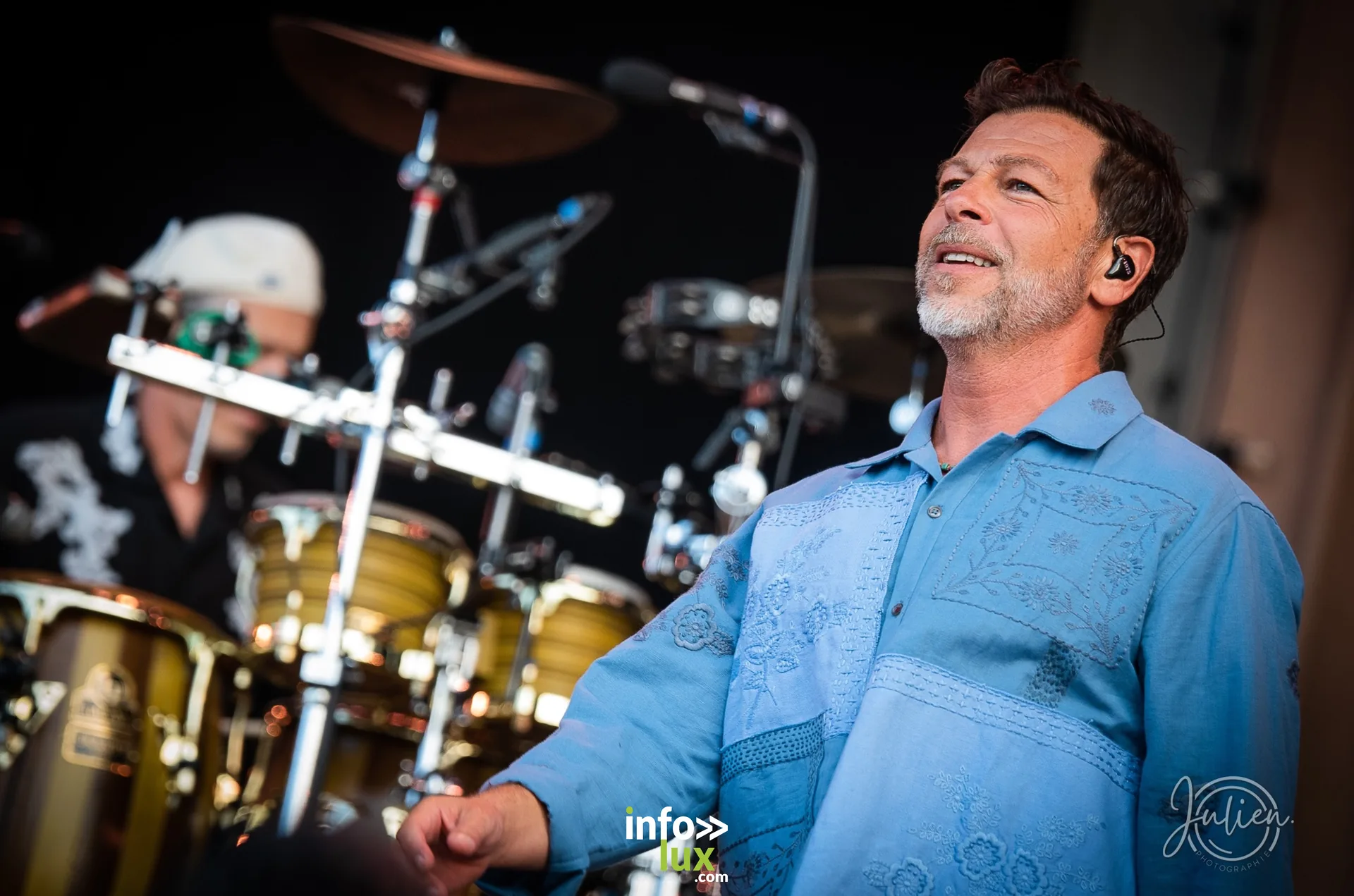 Christophe Maé en concert à Foire en Scène à Châlons-en-Champagne