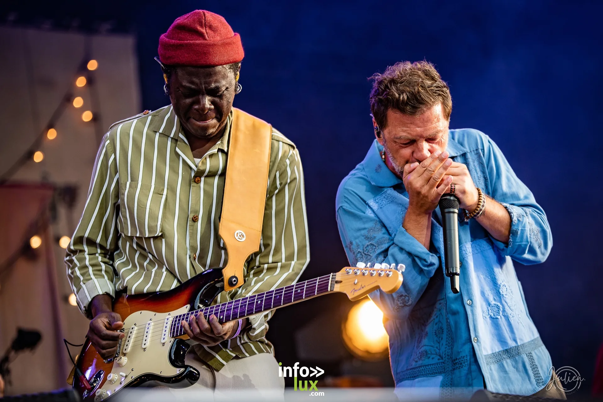 Christophe Maé en concert à Foire en Scène à Châlons-en-Champagne