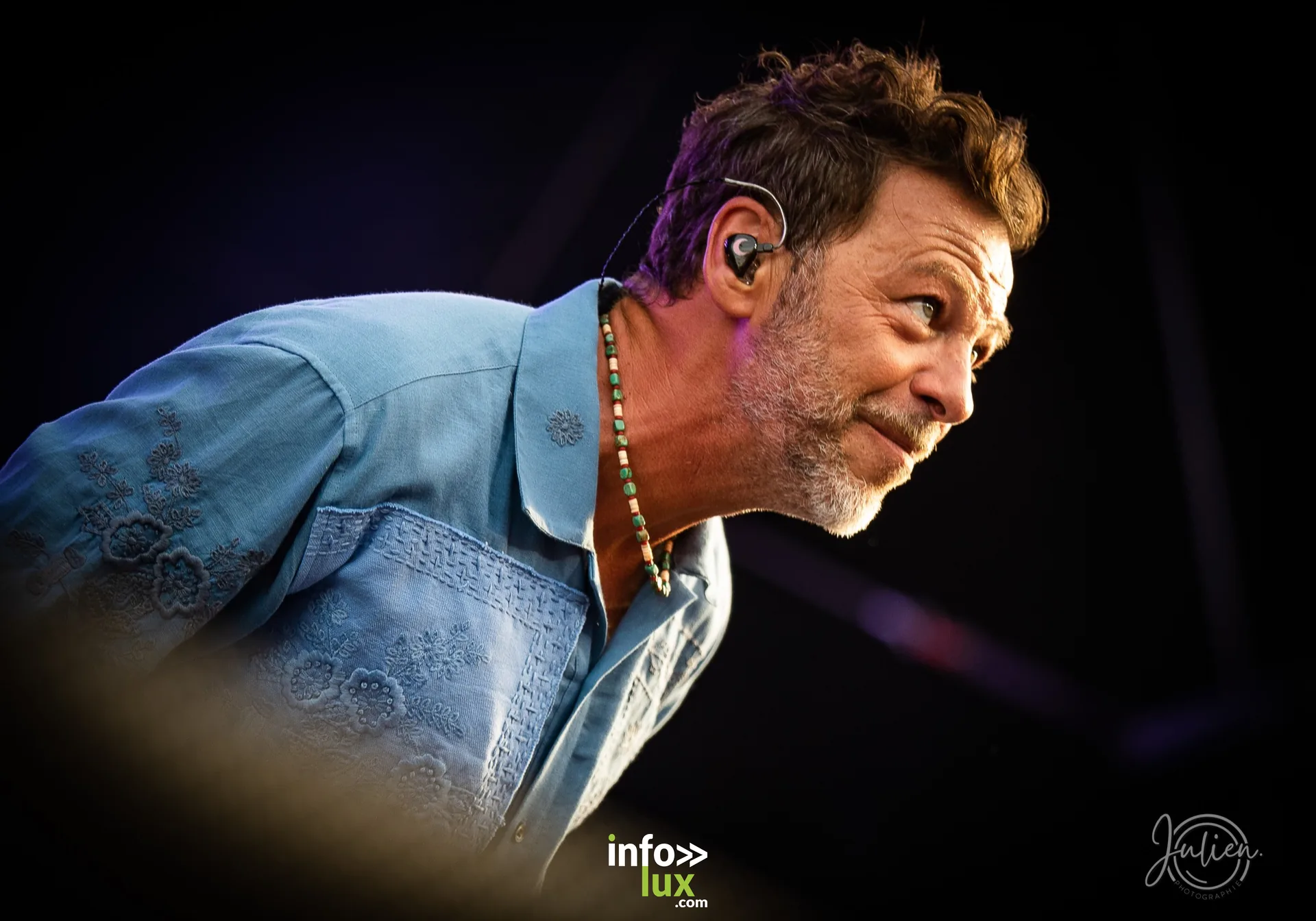 Christophe Maé en concert à Foire en Scène à Châlons-en-Champagne