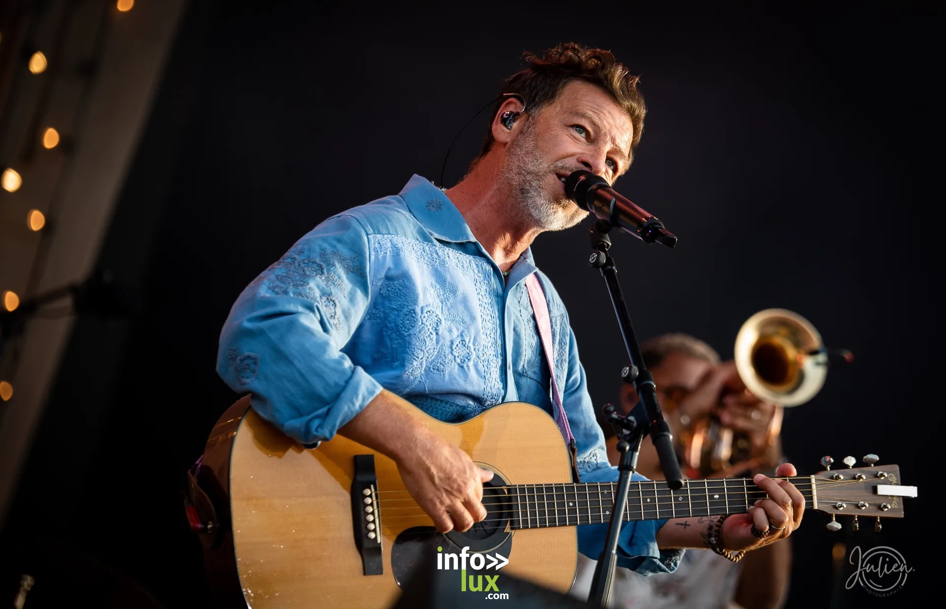 Christophe Maé en concert à Foire en Scène à Châlons-en-Champagne