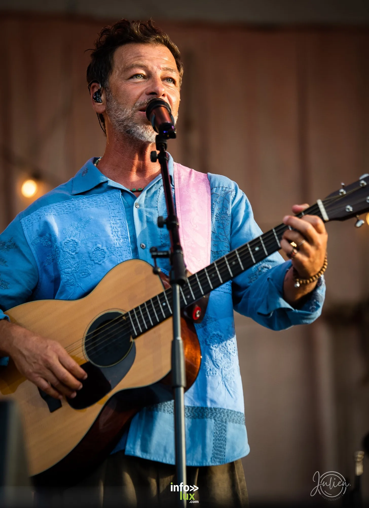 Christophe Maé en concert à Foire en Scène à Châlons-en-Champagne