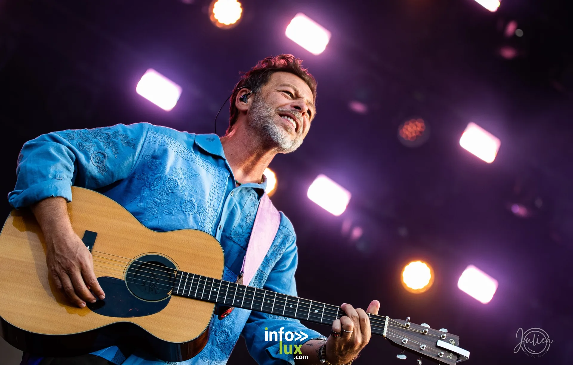 Christophe Maé en concert à Foire en Scène à Châlons-en-Champagne