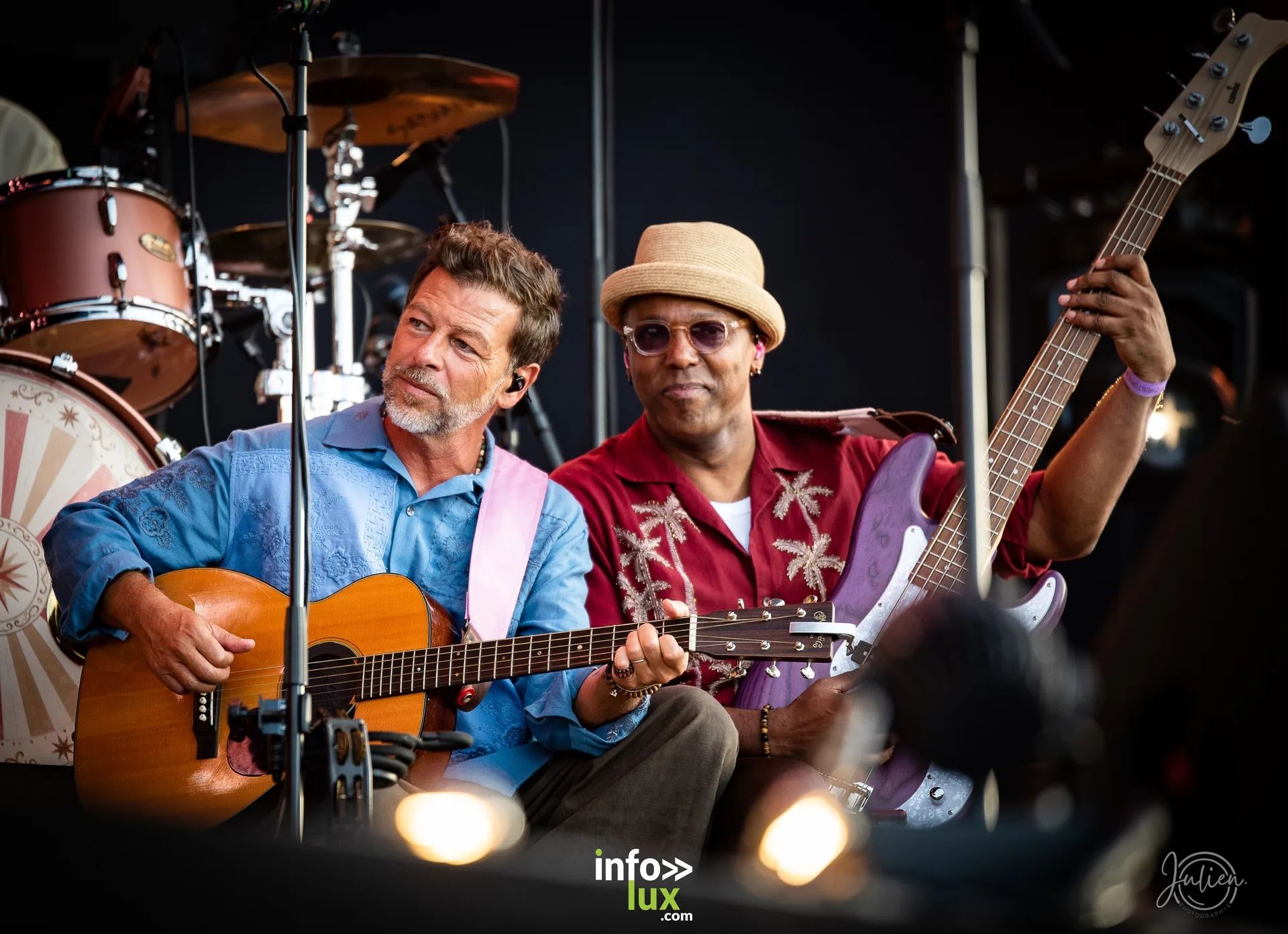 Christophe Maé en concert à Foire en Scène à Châlons-en-Champagne