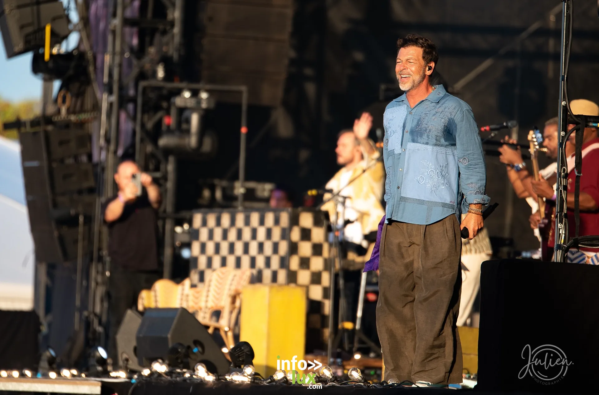 Christophe Maé en concert à Foire en Scène à Châlons-en-Champagne