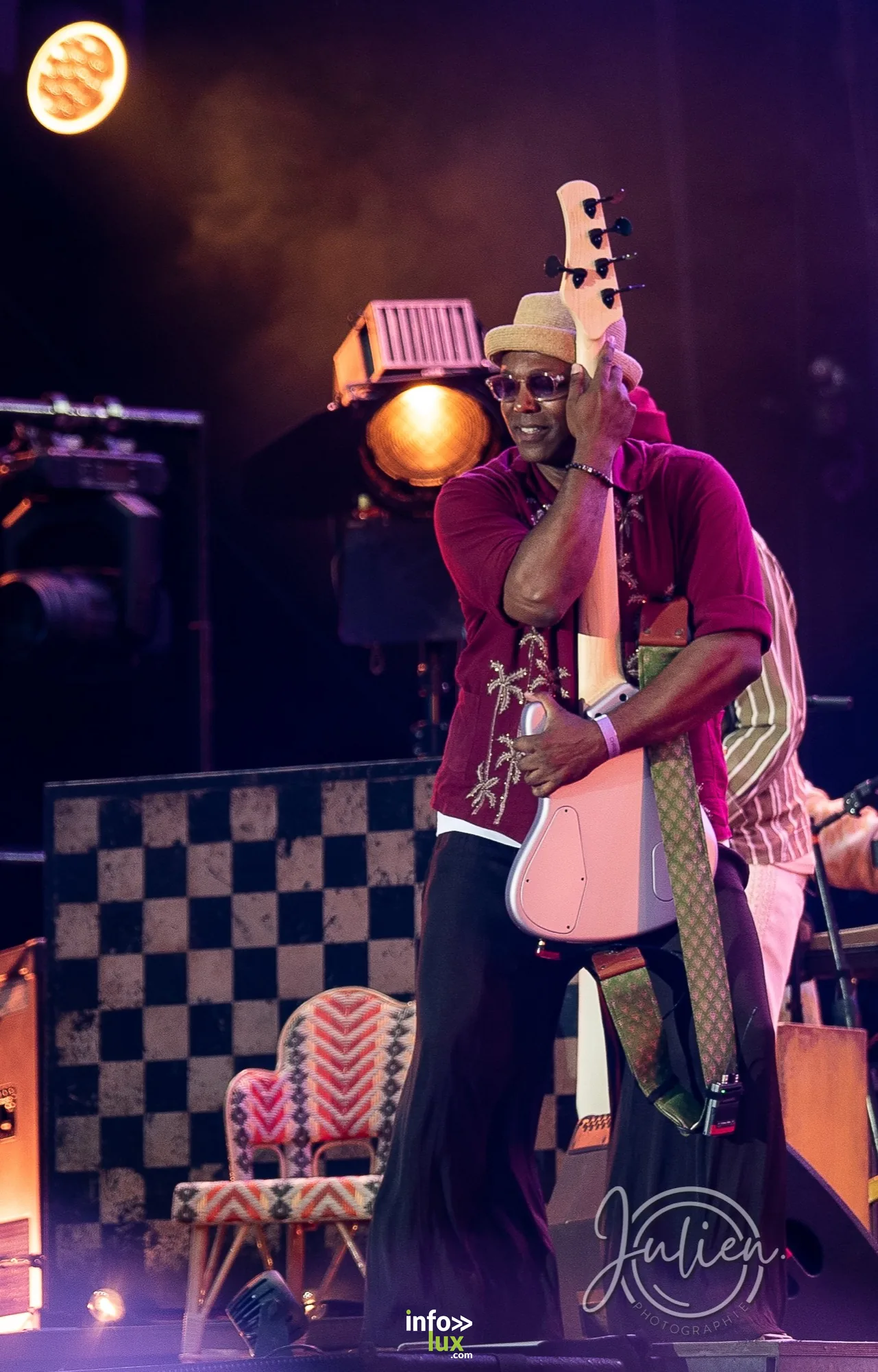 Christophe Maé en concert à Foire en Scène à Châlons-en-Champagne
