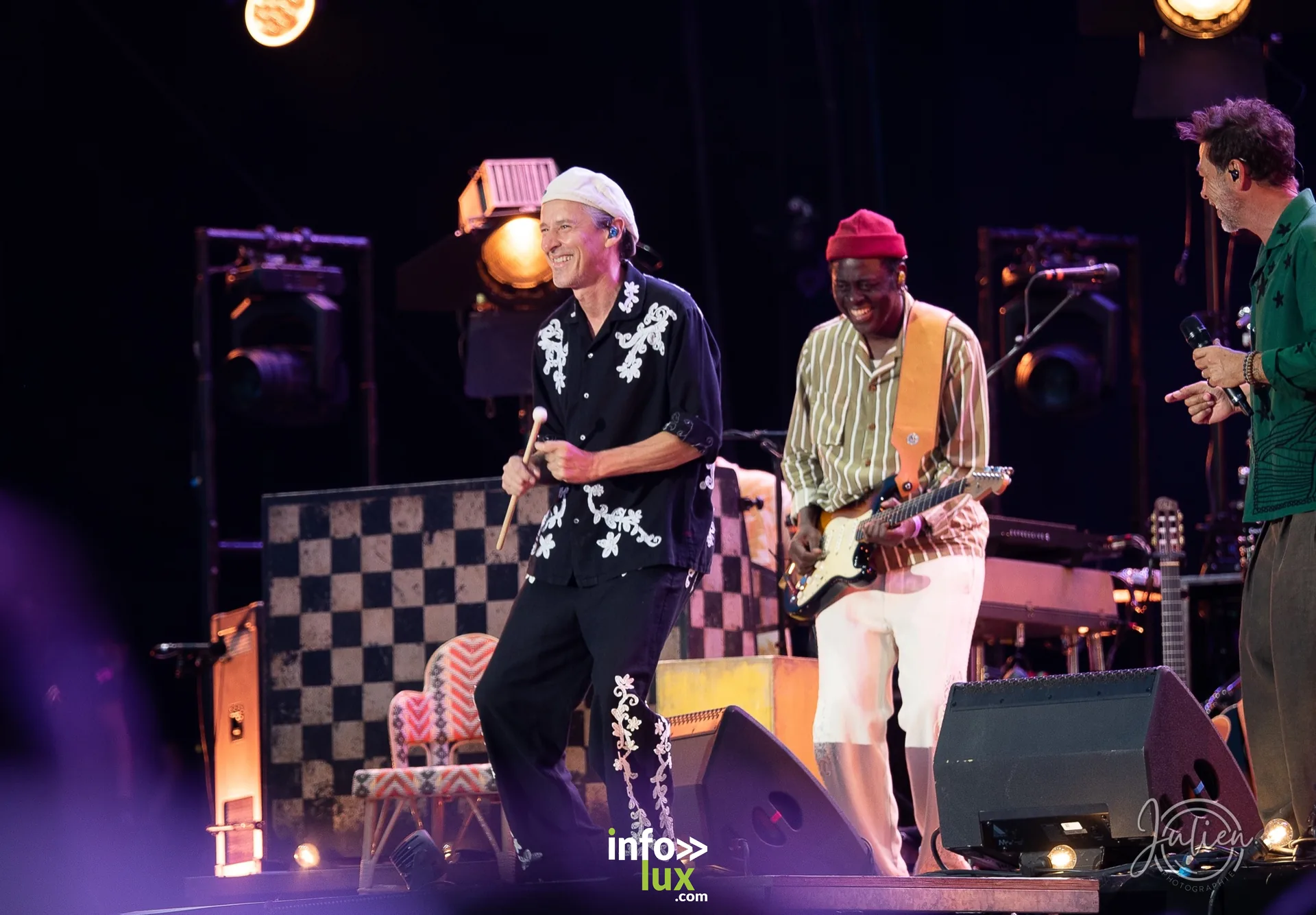Christophe Maé en concert à Foire en Scène à Châlons-en-Champagne