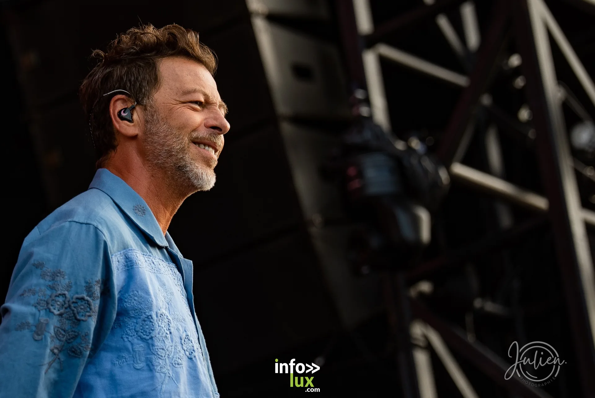 Christophe Maé en concert à Foire en Scène à Châlons-en-Champagne