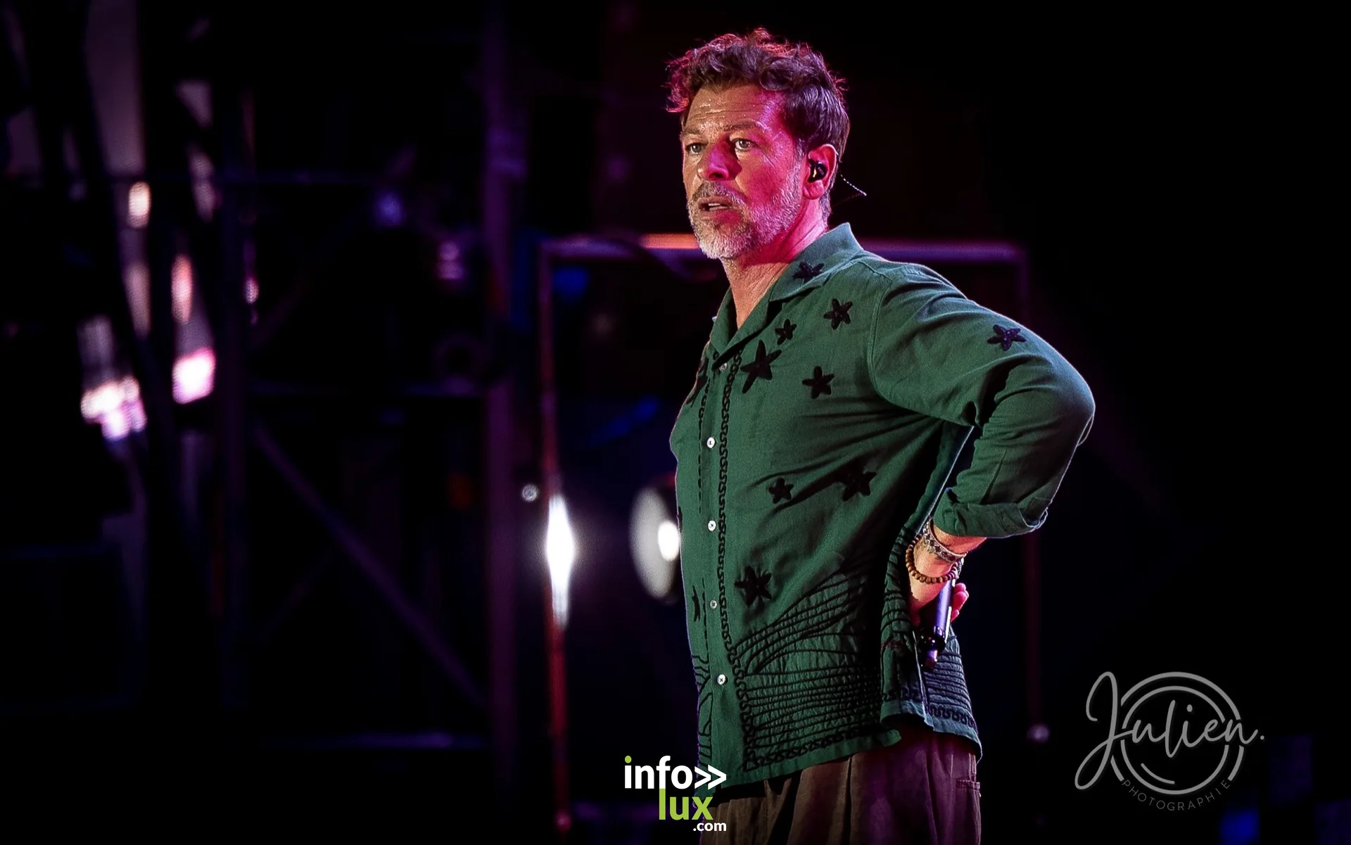 Christophe Maé en concert à Foire en Scène à Châlons-en-Champagne