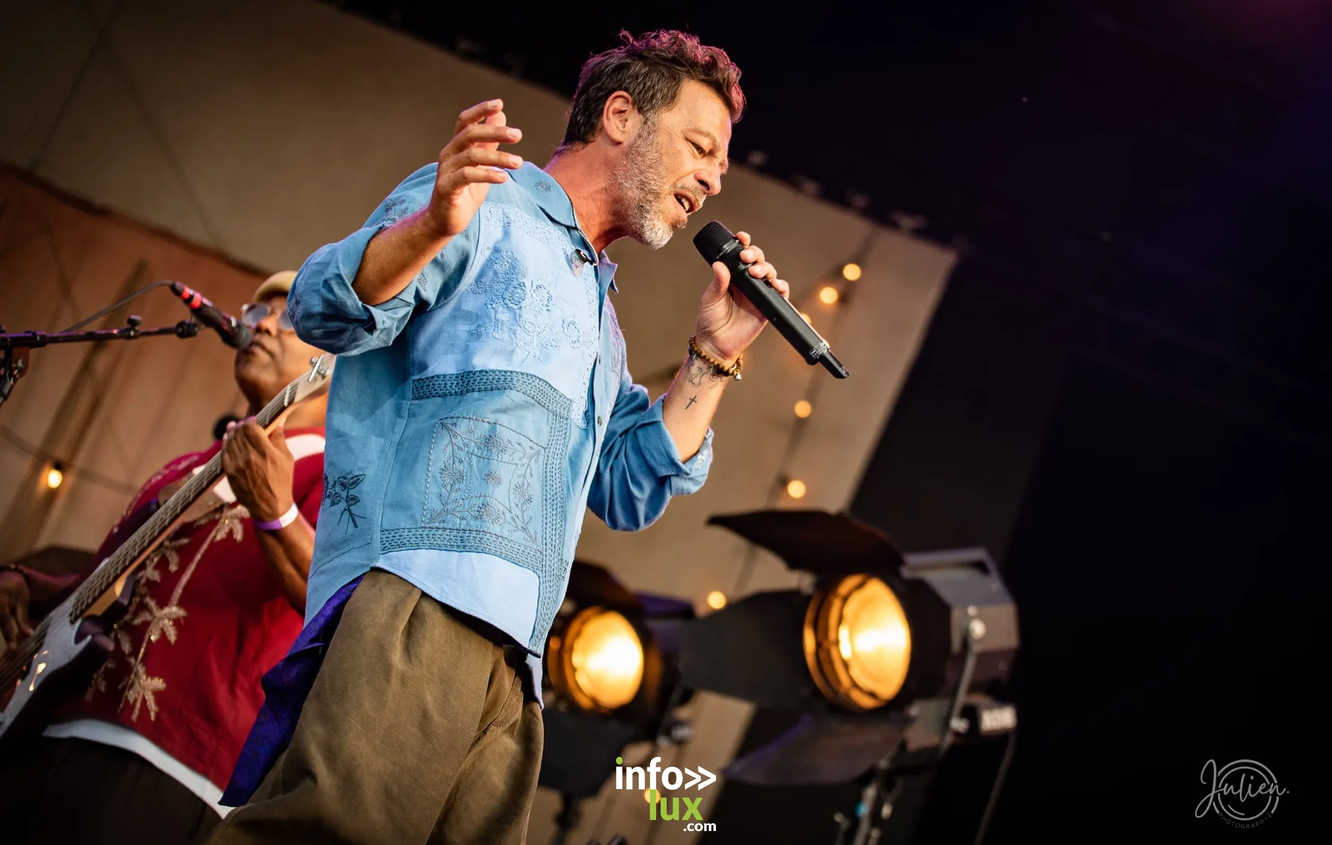 Christophe Maé en concert à Foire en Scène à Châlons-en-Champagne