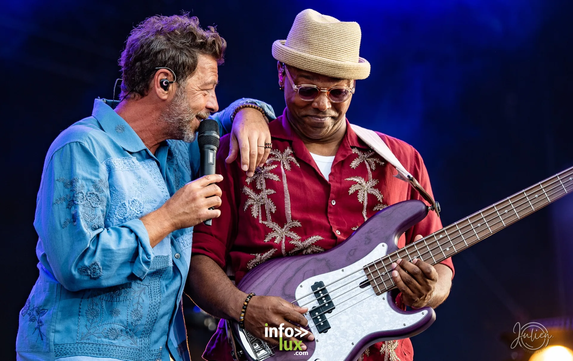 Christophe Maé en concert à Foire en Scène à Châlons-en-Champagne