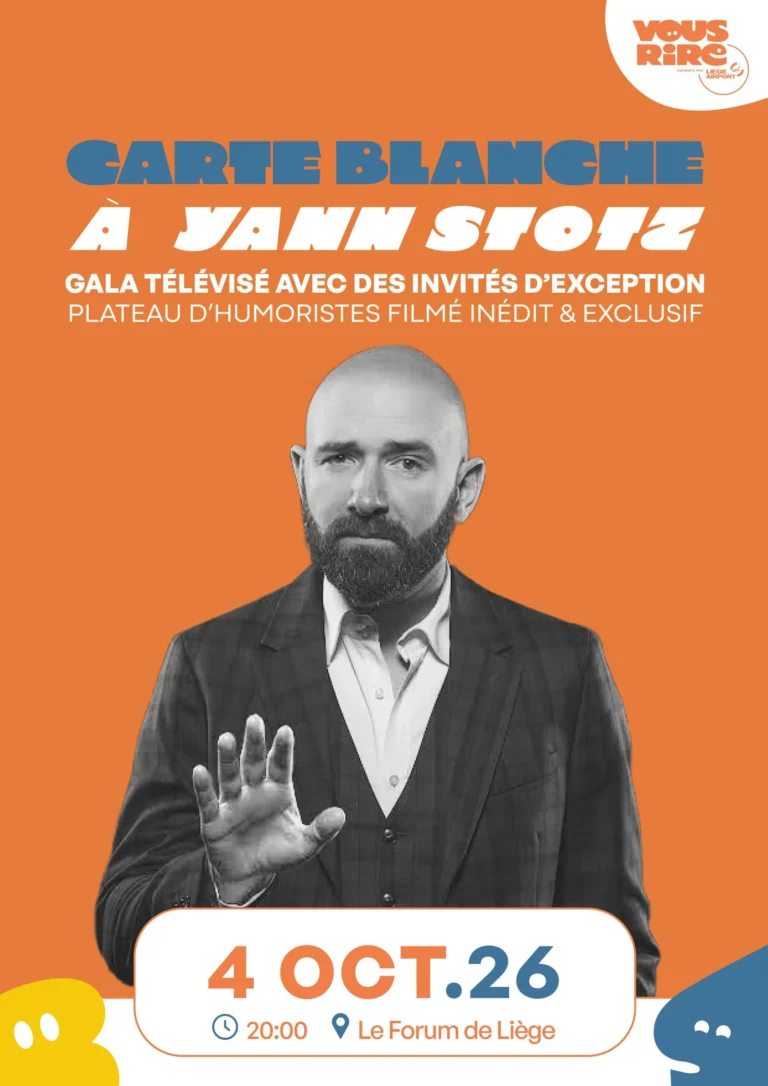 Liège > Humour > Carte blanche à Yann Stotz au Forum, avec Jean-Luc Lemoine et Manon Lepomme
