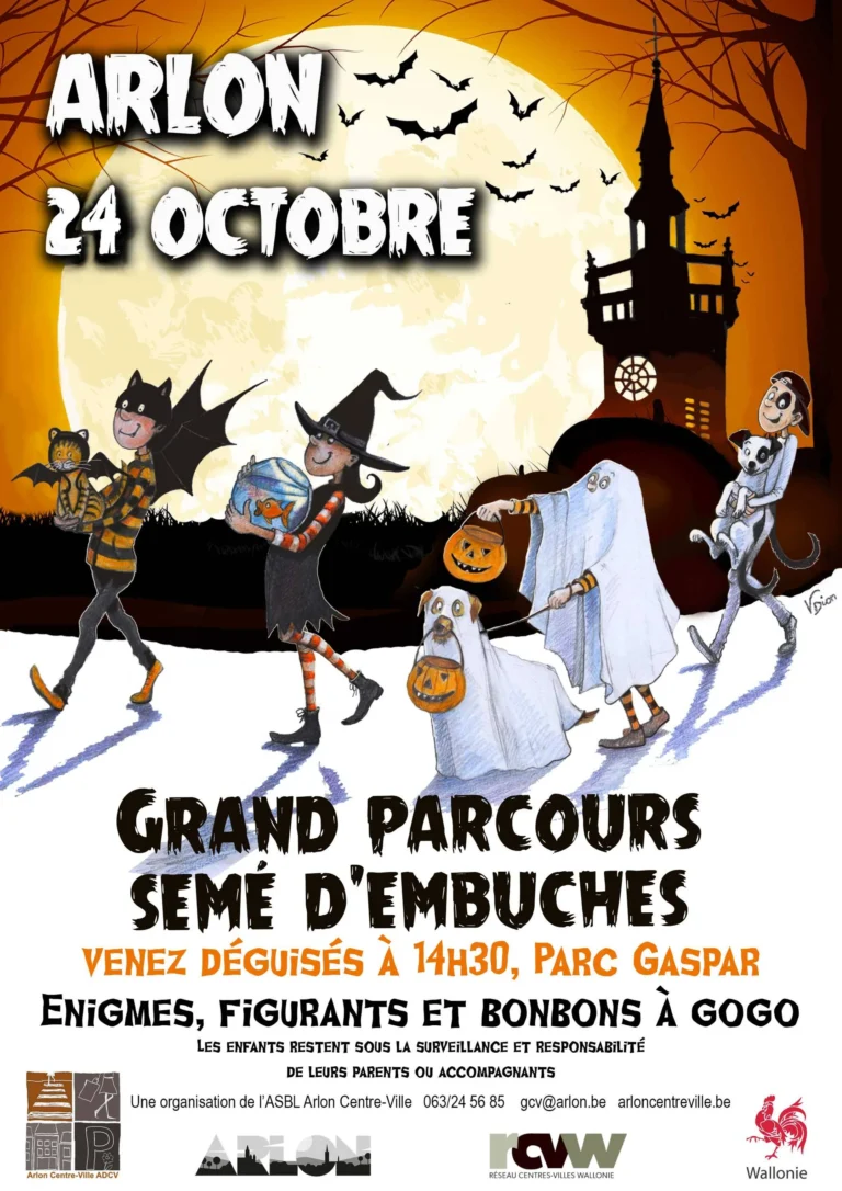 Arlon > Halloween > Chasse aux bonbons et grand parcours semé d’embûches dans le centre-ville