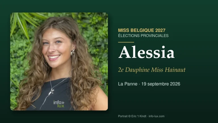 Alessia, 2e Dauphine Miss Hainaut 2027 : « Un moment hors du temps »