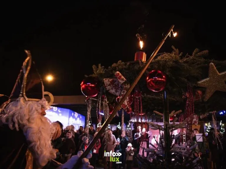 Soultz-sous-Forêts > Noël > Allumage des bougies de l’Avent par les personnages de Noël