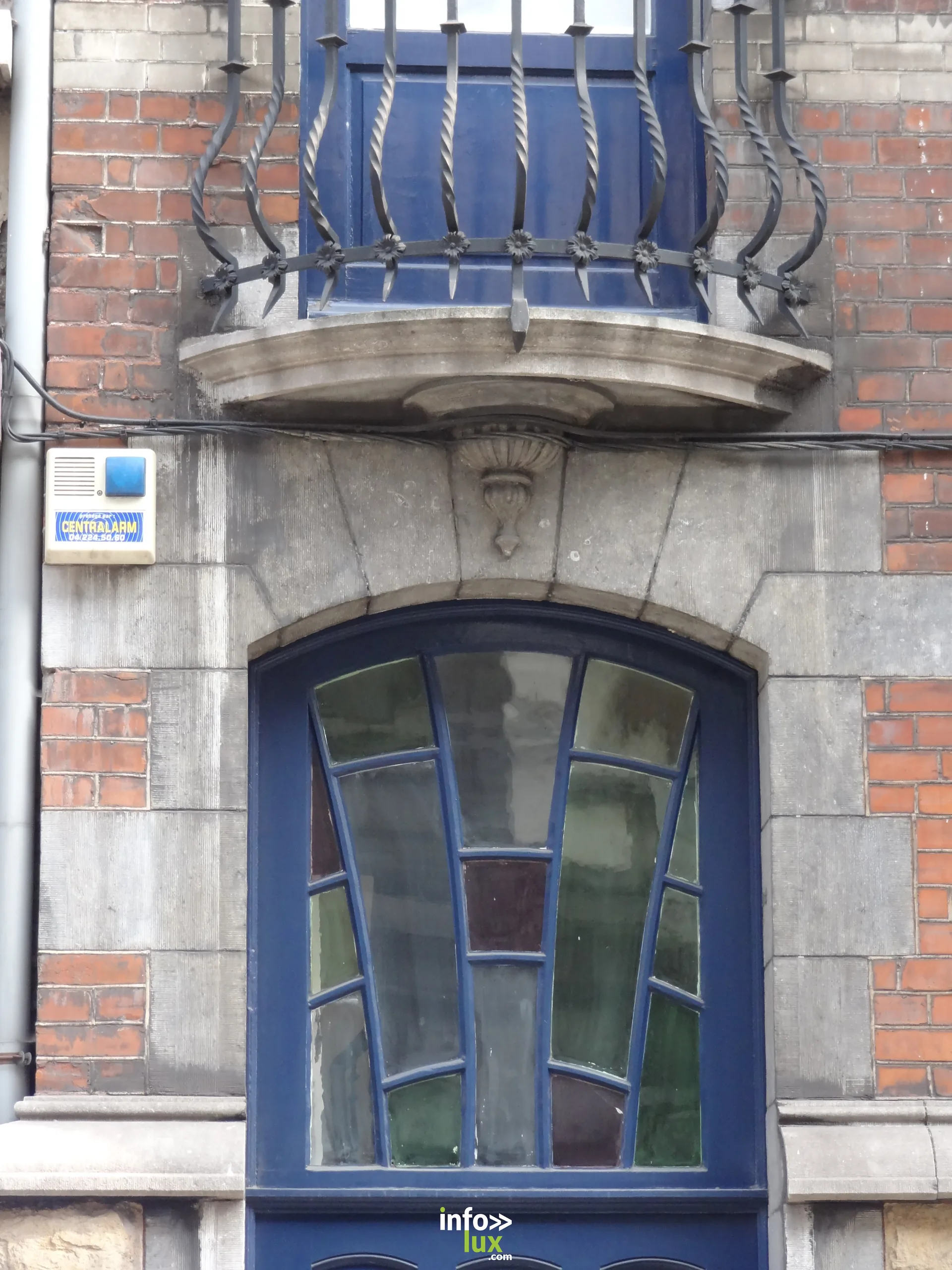 Rue de Rotterdam 11, bâtie en 1904 par Victor Rubbers, Art nouveau a Liege Rue de Rotterdam 11, bâtie en 1904 par Victor Rubbers, Art nouveau a Liege