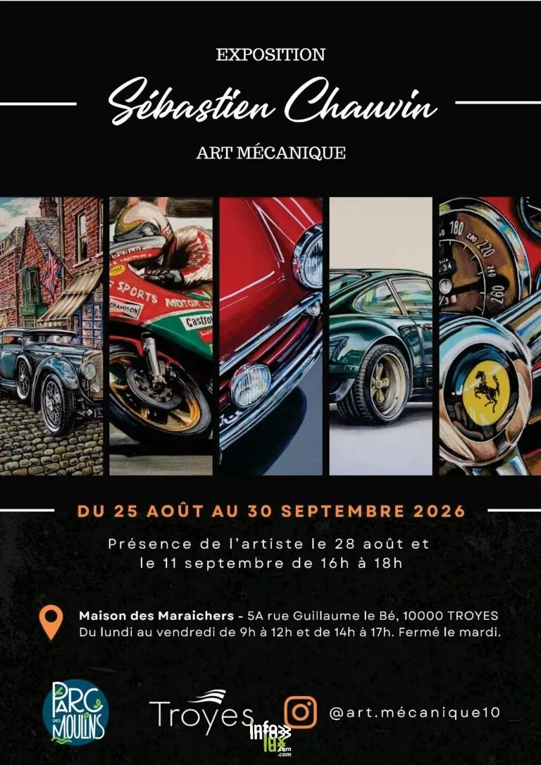 Troyes > Exposition > Art Mécanique de Sébastien Chauvin