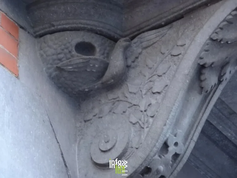 Façade Art nouveau dans le quartier Bronckart-Botanique à Liège