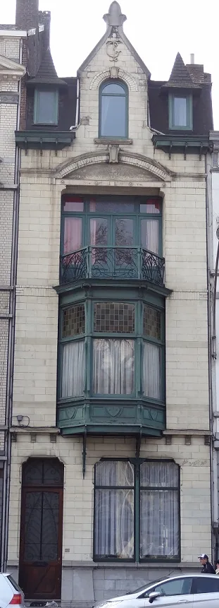 Boulevard d'Avroy 274, Art nouveau a Liege Boulevard d'Avroy 274, Art nouveau a Liege
