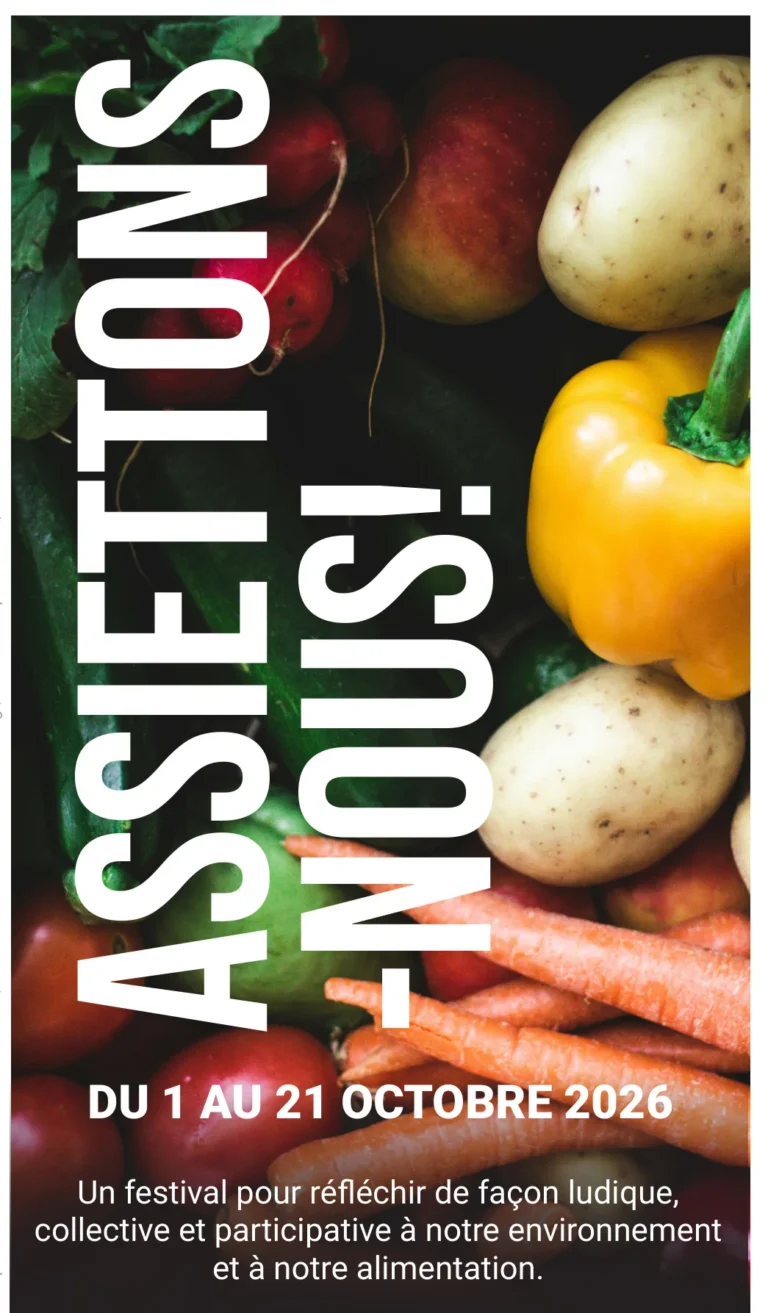 Arlon > Festival > Assiettons-nous, un festival sur notre alimentation (1er-21 octobre 2026)