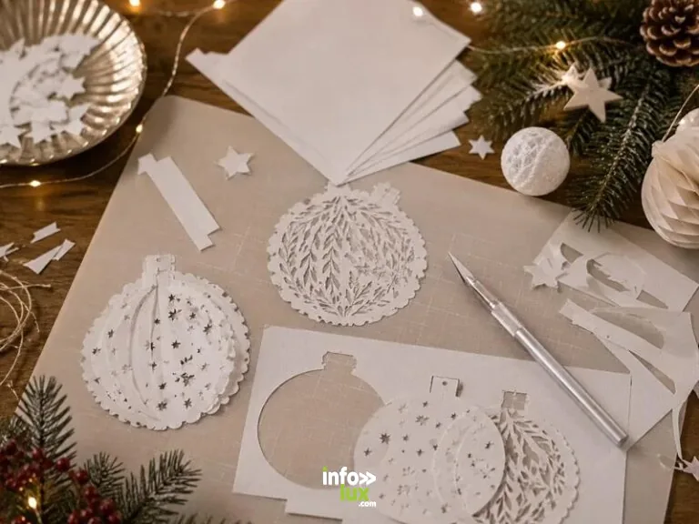 Atelier de Noël : Boule de Noël 3D en papier découpé – Nivea à Val-de-Moder