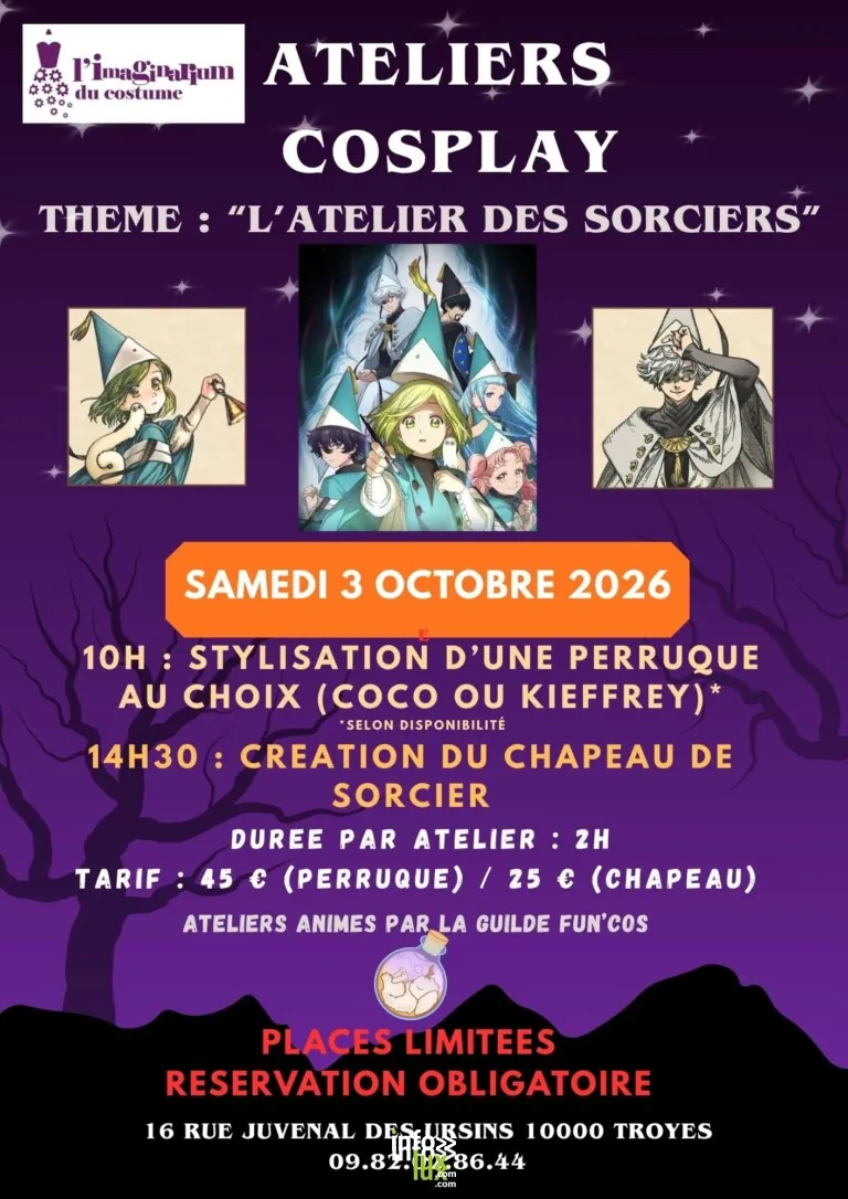 Troyes > Atelier > Ateliers Cosplay