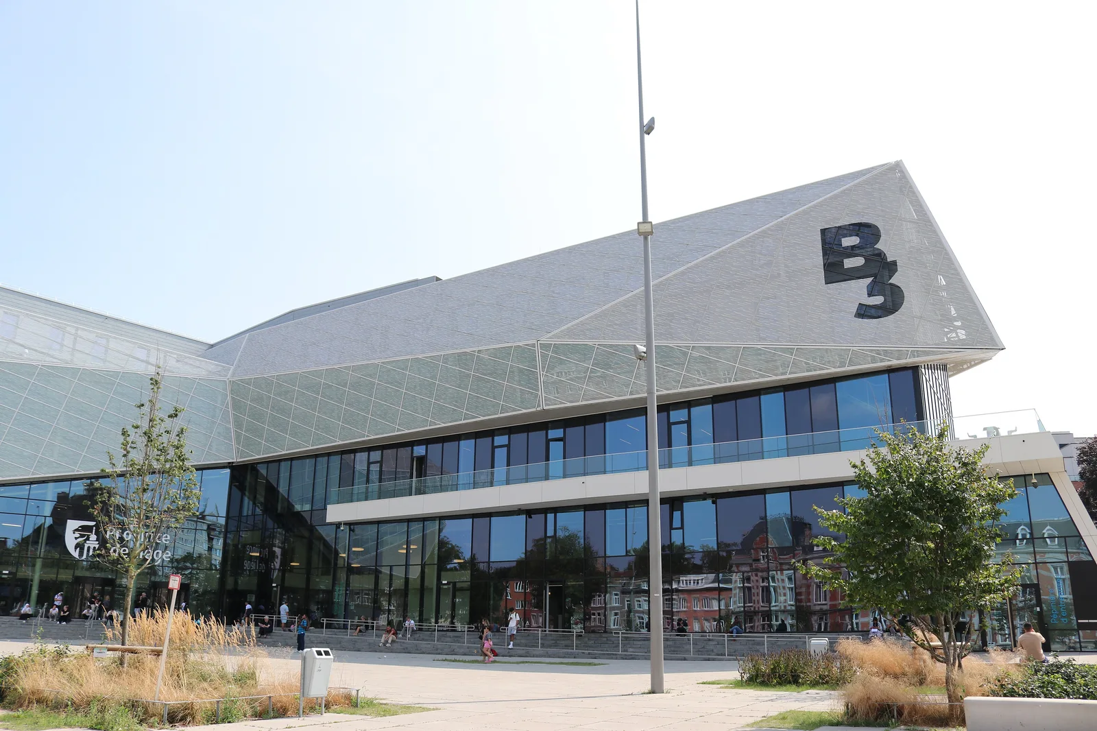 Le B3 Centre de ressources, place des Arts à Liège (site de Bavière)