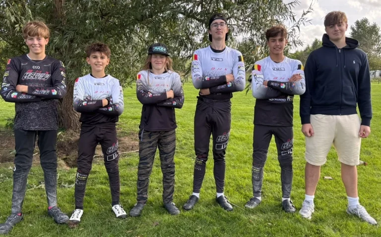 BMX : les Timberwolves d’Habay brillent à Wachtebeke, quatre finales et une deuxième place pour Victor Jadot en Coupe de Belgique