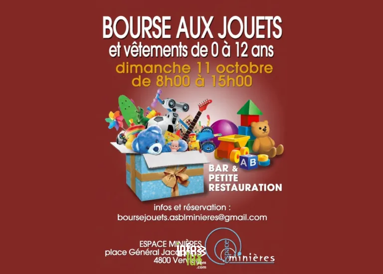 Verviers > Brocante > BOURSE AUX JOUETS & TEXTILES