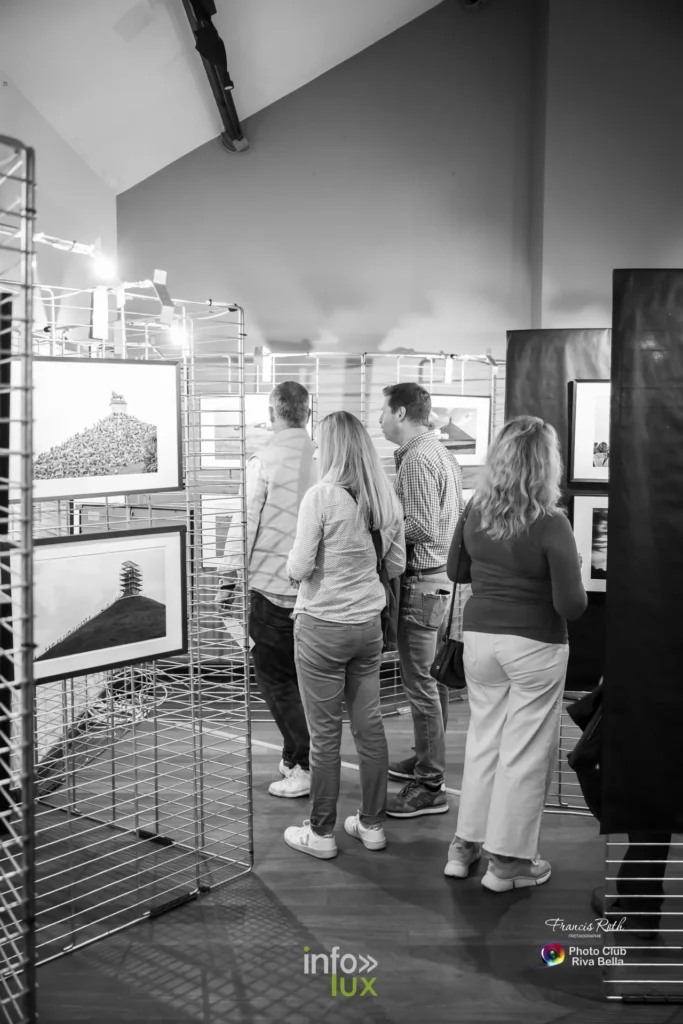 Vernissage de l'exposition Butte du Lion, un autre regard du Photo-Club Riva Bella au POP de Braine-l'Alleud, lancement de la 80e Braderie