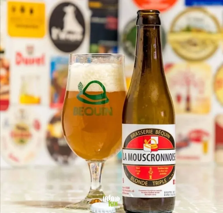 La brasserie Béquin à Mouscron à Mouscron (Hainaut)