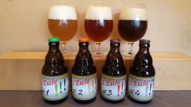 Brasserie L’Exclu à Trooz : la Troozforte en blonde, ambrée, triple et brune