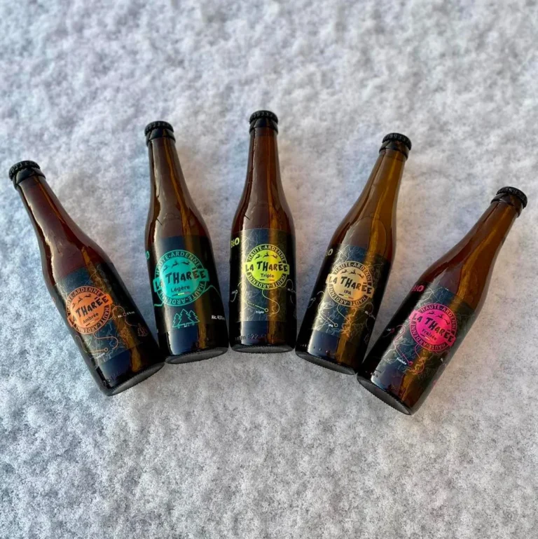 Brasserie La Tharée à Provedroux : blonde et triple du pays de Salm