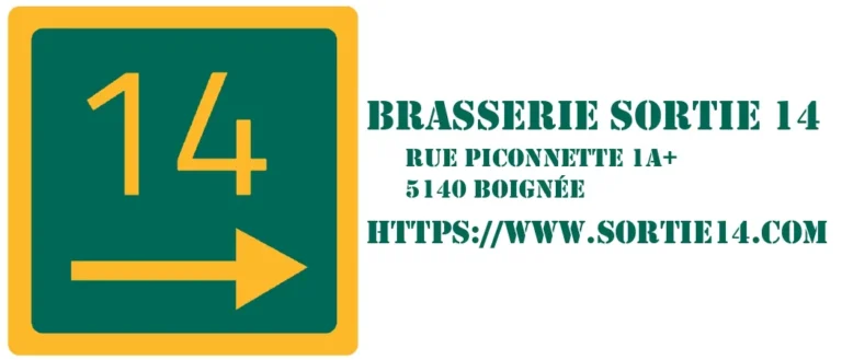 Brasserie Sortie 14 à Boignée : les bières éphémères de Sombreffe