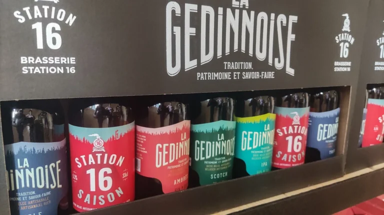 Station 16 à Gedinne : la taproom de la Gedinnoise